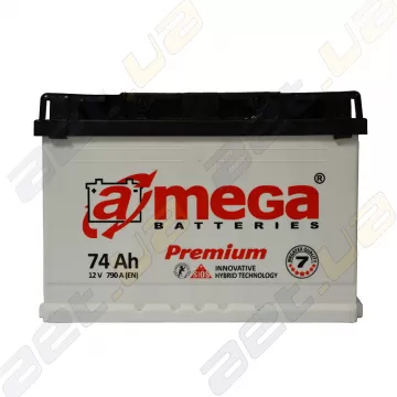 Автомобільний акумулятор A-Mega Premium 74Ah R+ 790A