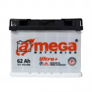 Автомобільний акумулятор A-Mega ULTRA+ 62Ah L+ 610A