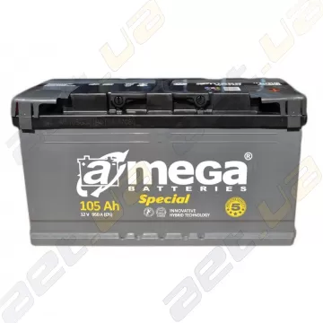 Автомобільний акумулятор A-Mega Special 105Ah R+ 950A