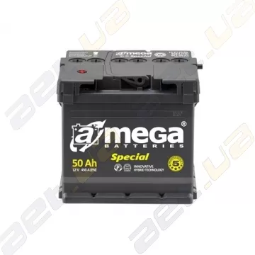 Автомобільний акумулятор A-Mega Special 50Ah L+ 450A