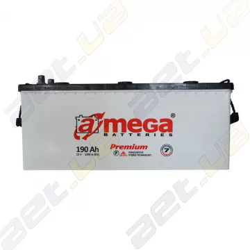 Грузовой аккумулятор A-Mega Premium 190Ah L+ 1200A