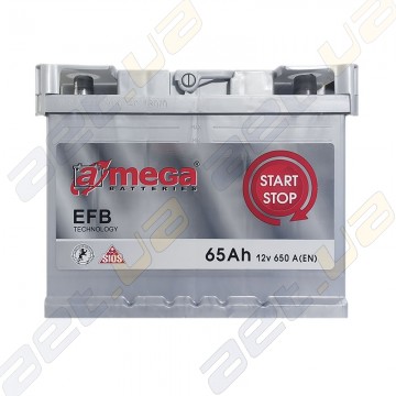 Аккумулятор A-Mega EFB 65Ah R+ 650A