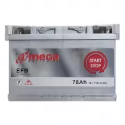 Аккумулятор A-Mega EFB 78Ah R+ 790A