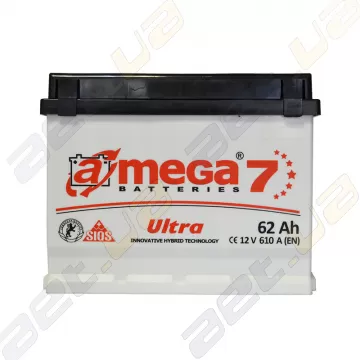 Автомобильный аккумулятор A-Mega Ultra 62Ah R+ 610A