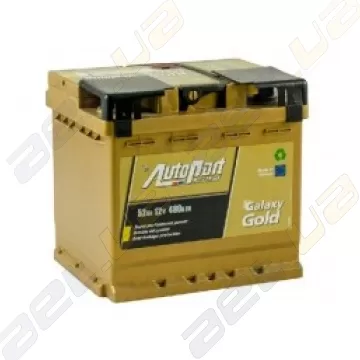Автомобильный аккумулятор AutoPart Gold 52Ah R+ 480A