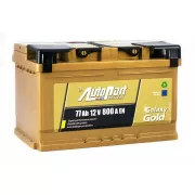Автомобільний акумулятор AutoPart Gold 77Ah R+ 800A (низькобазовий)