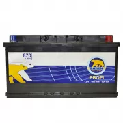 Автомобільний акумулятор Baren Profi 100Ah R+ 870A