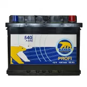 Автомобільний акумулятор Baren Profi 60Ah R+ 540A