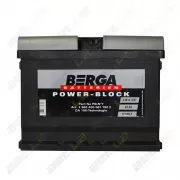 Автомобільний акумулятор Berga Power 54Ah R+ 530A