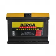 Автомобільний акумулятор Berga Basic 53Ah R+ 470A (низкобазовый)