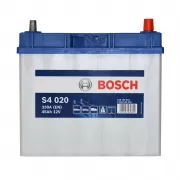Акумулятор Bosch S4 020 45Ah JR+ 330A 0092S40200 (тонка клема)
