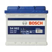 Автомобільний акумулятор Bosch S4 002 52Ah R+ 470A 0092S40020