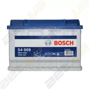 Акумулятор Bosch S4 Silver 74Ah L+ 680A (EN) 0092S40090