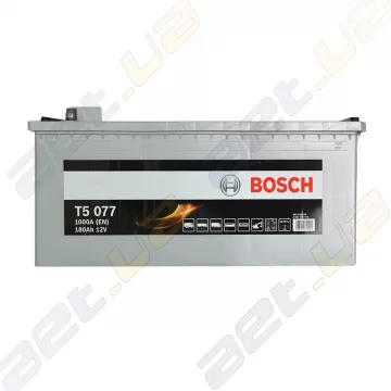 Грузовой аккумулятор Bosch T5 077 180Ah L+ 1000A 