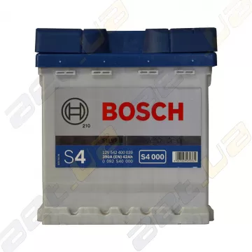 Аккумулятор Bosch S4 42Ah R+ 390A (EN)