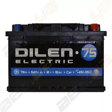 Акумулятор Dilen 75Ah R+ 540A