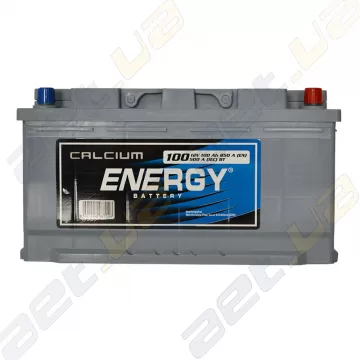Аккумулятор Energy 100Ah R+ 850A (EN)