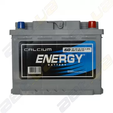 Аккумулятор Energy 60Ah R+ 510A (EN)