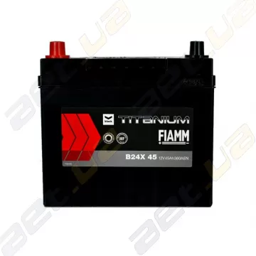 Акумулятор Fiamm Black Titanium 45Ah JL+ 360A