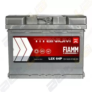 Аккумулятор автомобильный Fiamm Titanium Pro 64Ah R+ 610A (L264P) (7905150)
