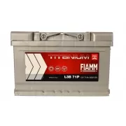 Акумулятор Fiamm Titanium Pro 71Ah R+ 680A (L3B71P) (7905153) (низькобазовий)
