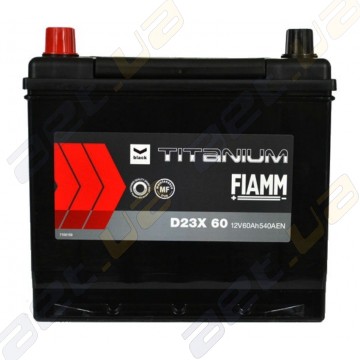 Акумулятор Fiamm Titanium Black 60Ah JL+ 540A (EN)