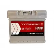 Акумулятор Fiamm Titanium Pro 50Ah R+ 520A (L1B50P) (7905144) (низькобазовий)