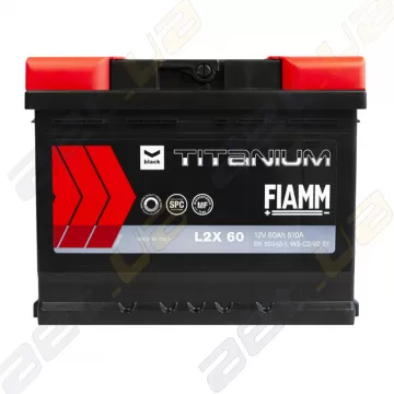 Аккумулятор Fiamm Black Titanium 60Ah R+ 510A (L260) (7905178)
