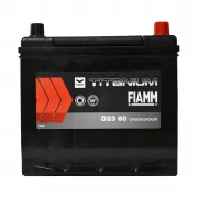 Акумулятор Fiamm Titanium Black 60Ah JR+ 540A (D2360) (7905180)