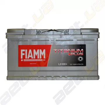 Аккумулятор автомобильный Fiamm Titanium Plus 100Ah R+ 870A