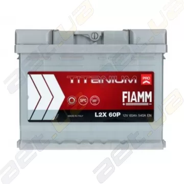 Акумулятор Fiamm Titanium Pro 60Ah L+ 540A