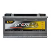 Автомобільний акумулятор Grom Premium 100Ah R+ 900A