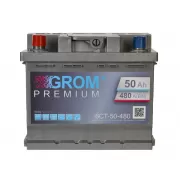 Grom 50Ah L+ 480A (низкобазовый)