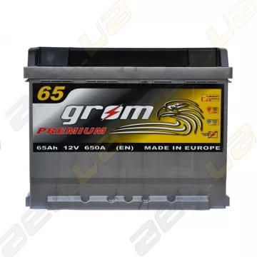 Аккумулятор Grom Premium 65Ah L+ 650A Аккумулятор Grom Premium 65Ah L+ 650A