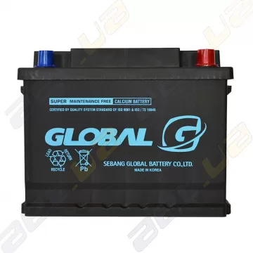 Аккумулятор автомобильный Global 56030 60Ah R+ 460A