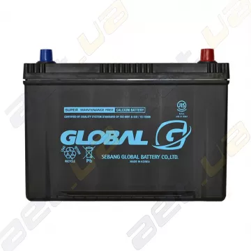 Аккумулятор Global NX120-7L 90Ah JR+ 730A