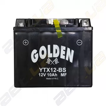 Мото аккумулятор Golden YTX12-BS 12v 10Ah L+