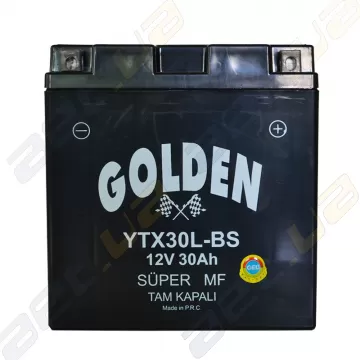 Мото аккумулятор Golden YTX30L-BS 12v 30Ah R+