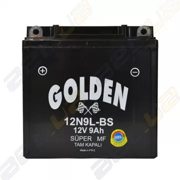 Мото аккумулятор Golden 12N9L-BS 12v 9Ah L+