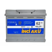 Автомобільний акумулятор INCI-AKU Formul A 62Ah L+ 540A