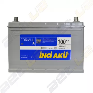 Акумулятор автомобільний INCI-AKU Formul A 100Ah JL+ 760A