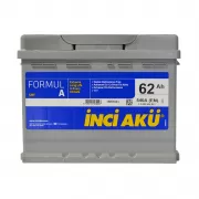 Автомобільний акумулятор INCI-AKU Formul A 62Ah R+ 540A