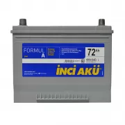 Автомобільний акумулятор INCI-AKU Formul A 72Ah JR+ 600A
