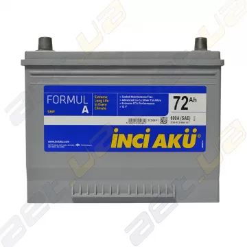 Аккумулятор INCI-AKU Formul A 72Ah JR+ 600A