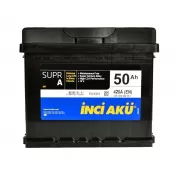 Акумулятор INCI-AKU Supr A 50Ah R+ 420A (низькобазовий)