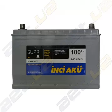 Аккумулятор INCI-AKU Supr A 100Ah JR+ 960A
