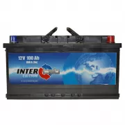 Акумулятор InterTab 100Ah R+ 850A