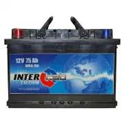 Автомобільний акумулятор InterTab 75Ah L+ 680A