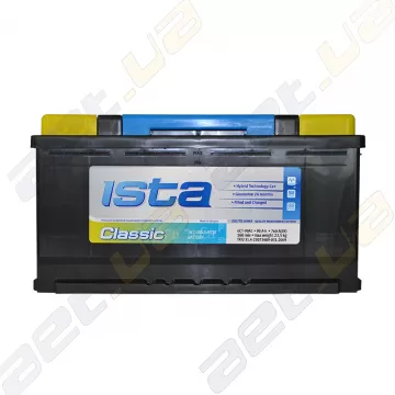 Аккумулятор автомобильный Ista Classic 90Ah R+ 760A (EN)