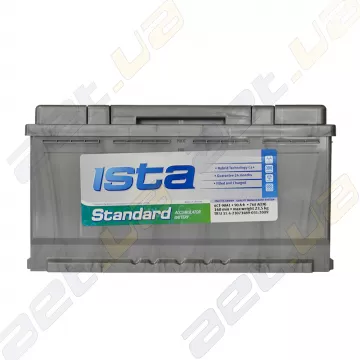 Акумулятор автомобільний Ista Standard 90Ah R+ 760A (EN)